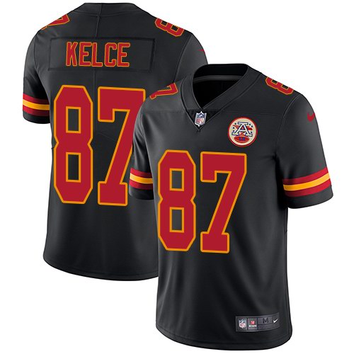 Nike Men & Women & Youth Chiefs 87 Travis Kelce Black NFL Vapor Untouchable Limited Jersey,We sell and wholesale Nike Men & Women & Youth Chiefs 87 Travis Kelce Black NFL Vapor Untouchable Limited Jersey on line form chian!